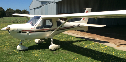 Image of Jabiru aircraft, courtesy of Narromine Aviation Museum