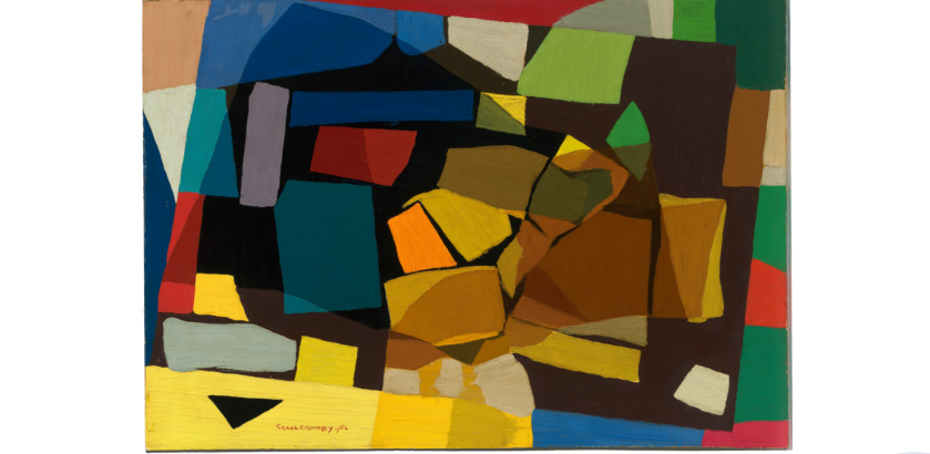 image of Grace Crowley, Abstract painting, 1952 artwork