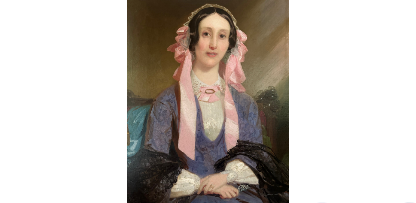 Portrait of Dorothea Pitcairn, painted in 1855 by artist Conway Weston Hart