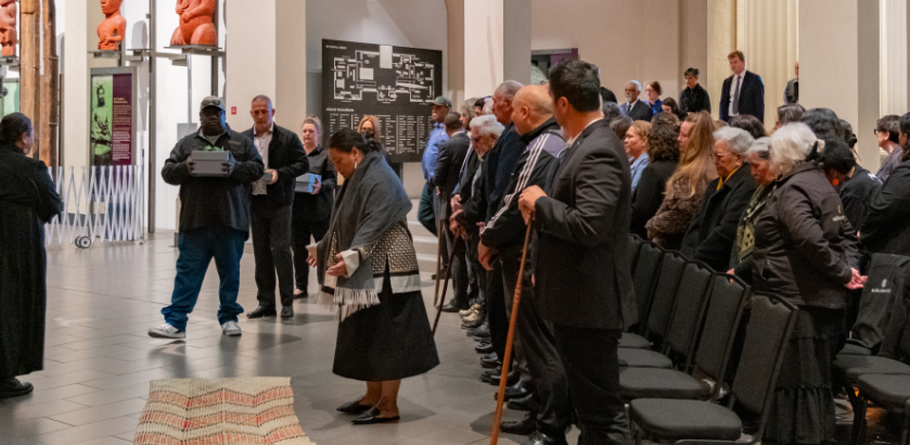 Repatriation Poroporaki, Aboriginal and Torres Strait Islander ancestors returned from the Auckland War Memorial Museum and University of Auckland, Wednesday 28 August 2024.