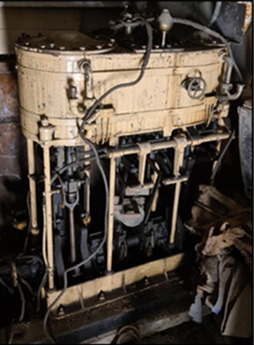 A rare 19th Century high speed steam engine, which is likely to have powered the fastest torpedo boats used by the Victorian colonial Navy in the 1880s.