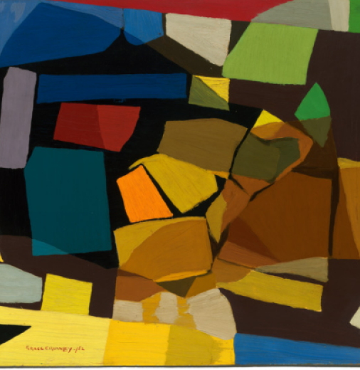 image of Grace Crowley, Abstract painting, 1952 artwork