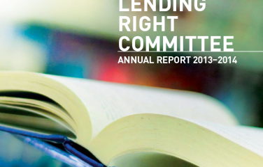 Public Lending Right Committee Annual Report 2013–14